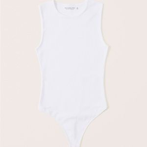 Abercrombie White Bodysuit